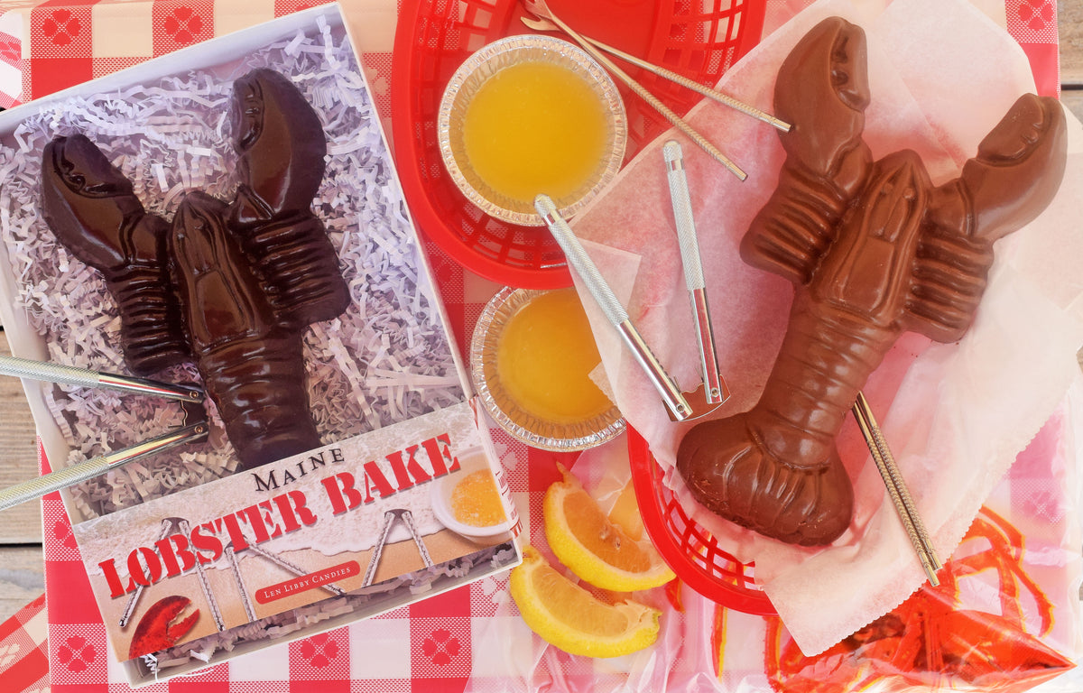 Solid Chocolate Maine Lobster Len Libby Candies