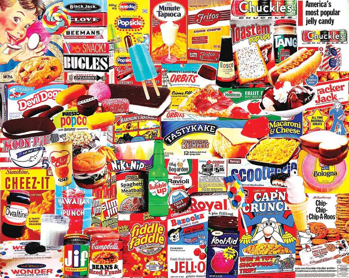 1,000pc Puzzle - Things I Ate As A Kid