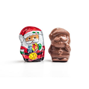 Foiled Semi Solid Santa - Milk