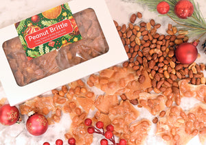 Peanut Brittle Gift Box - Christmas