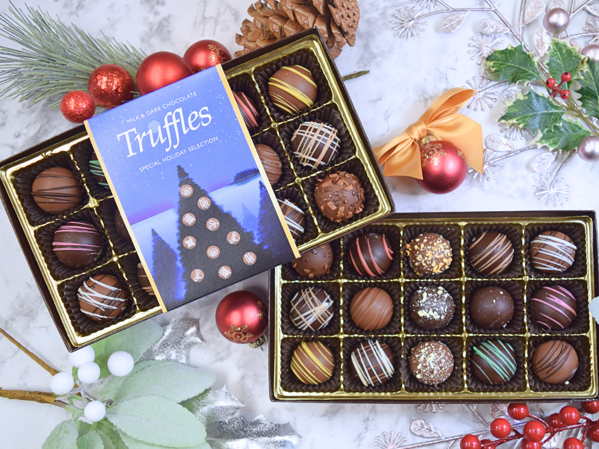 15pc Truffles Gift Box - Christmas