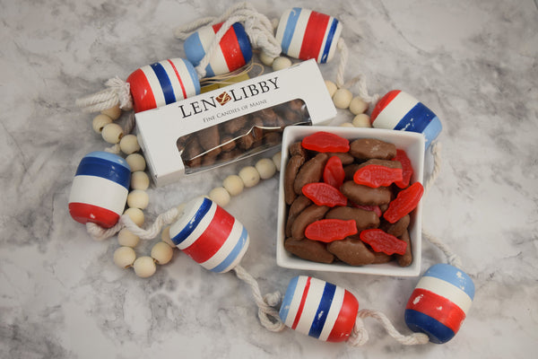Chocolate Covered Swedish Fish – Len Libby Candies