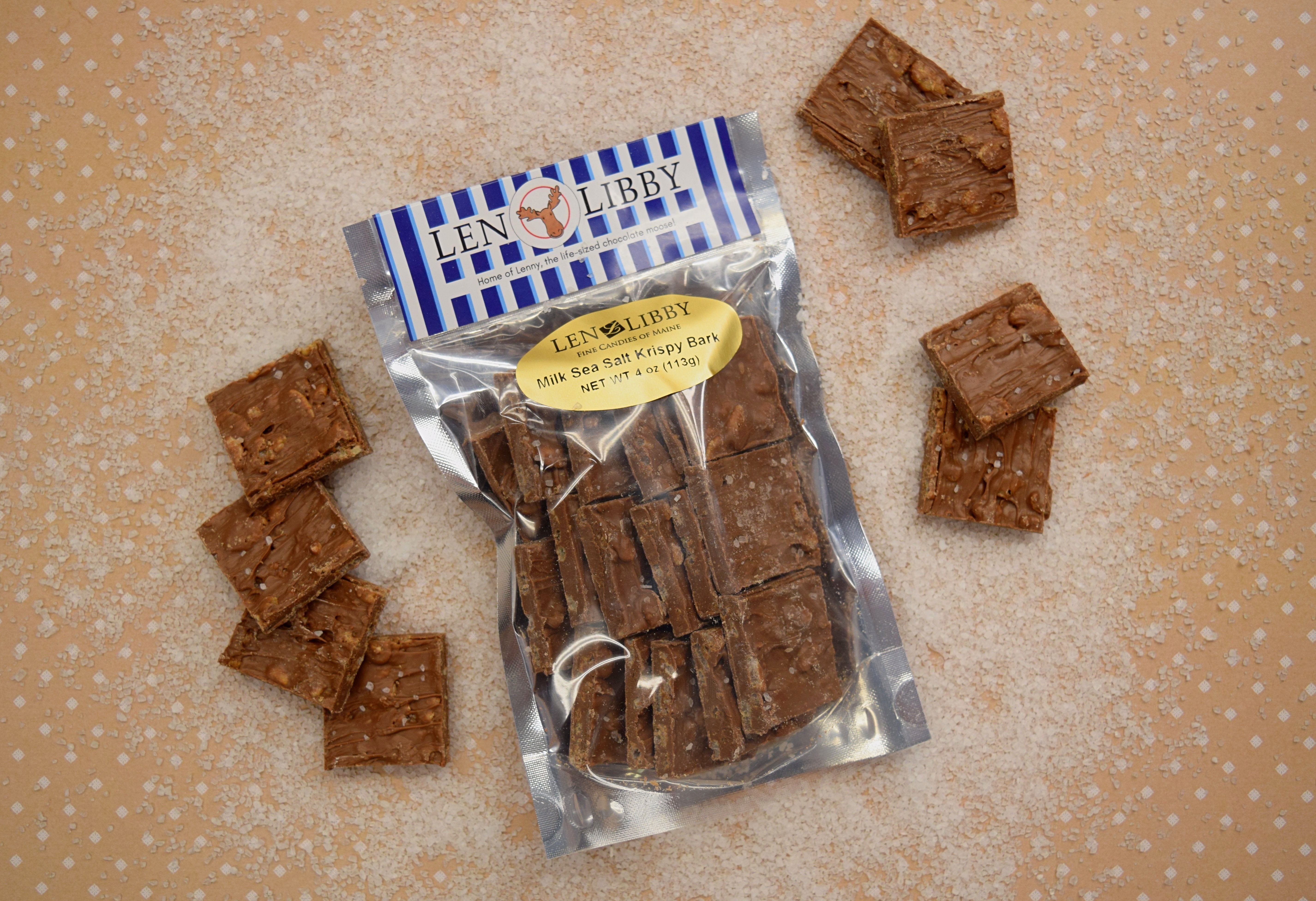 Chocolate Barks (Bagged) – Len Libby Candies