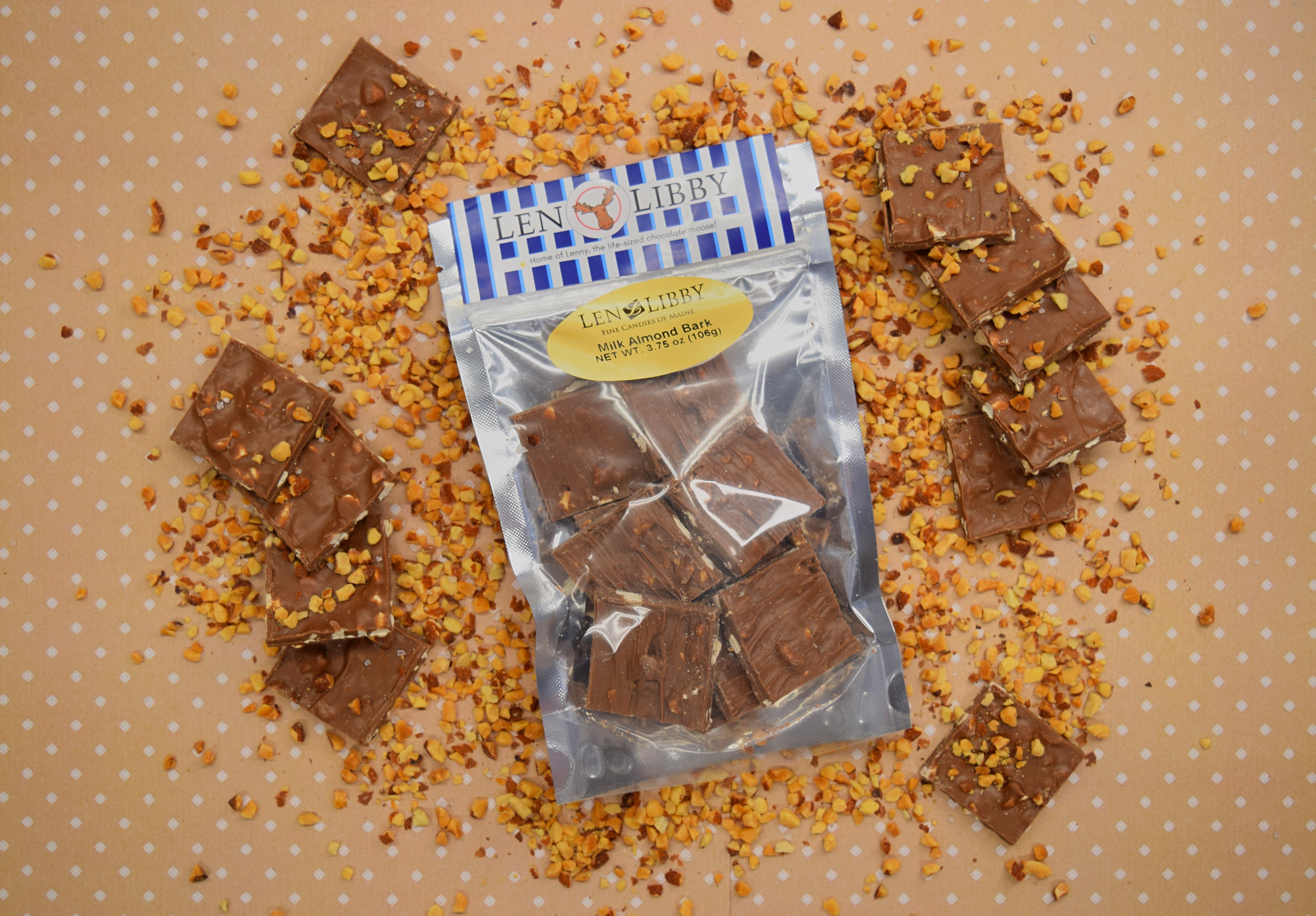 Chocolate Barks (Bagged) – Len Libby Candies