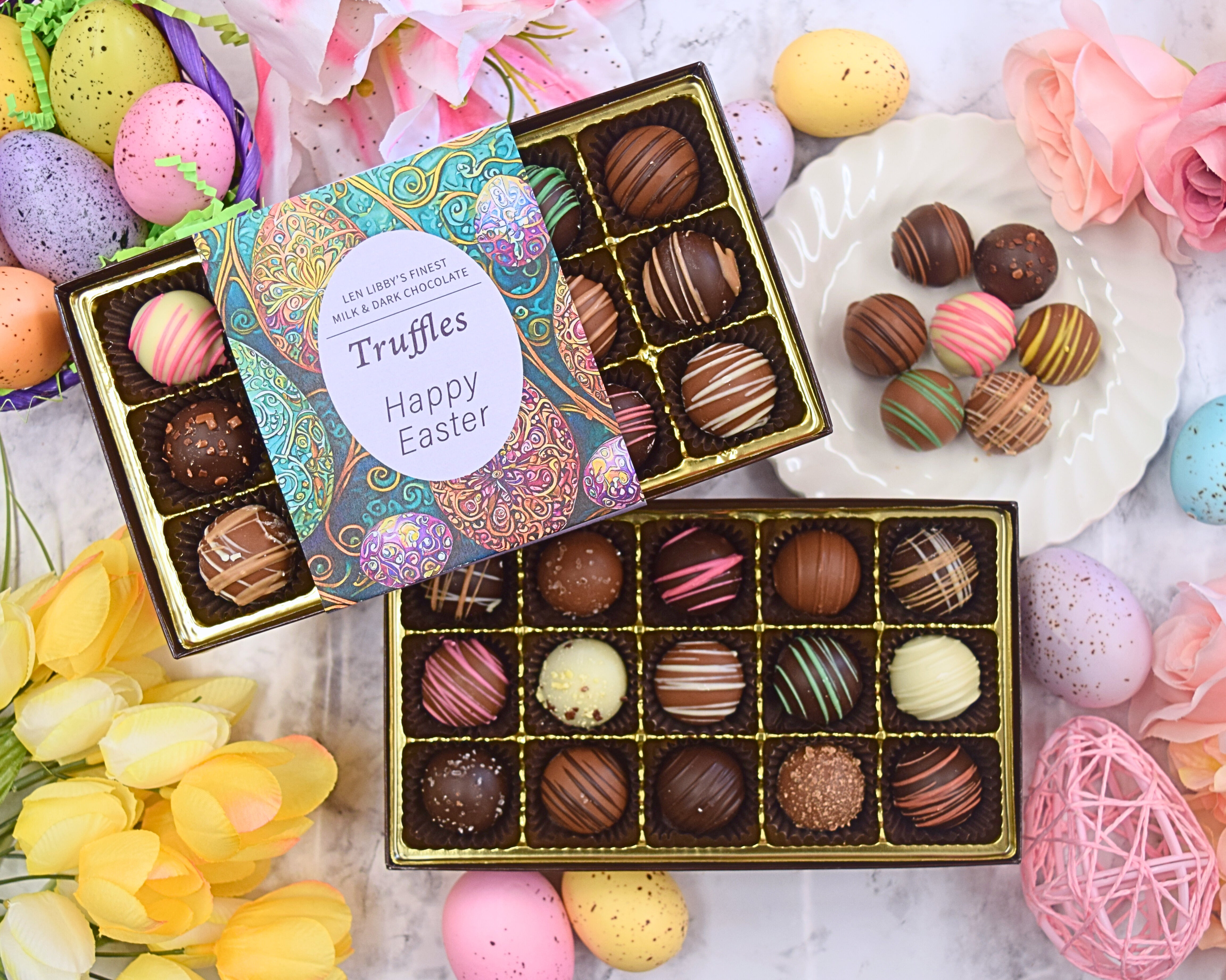 15pc Truffles Gift Box - Easter