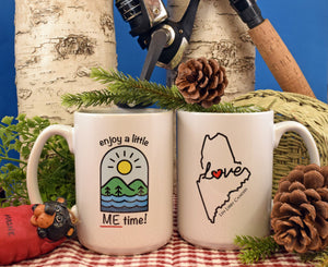 Enjoy A Little ME Time Mug - Mountain Sunrise