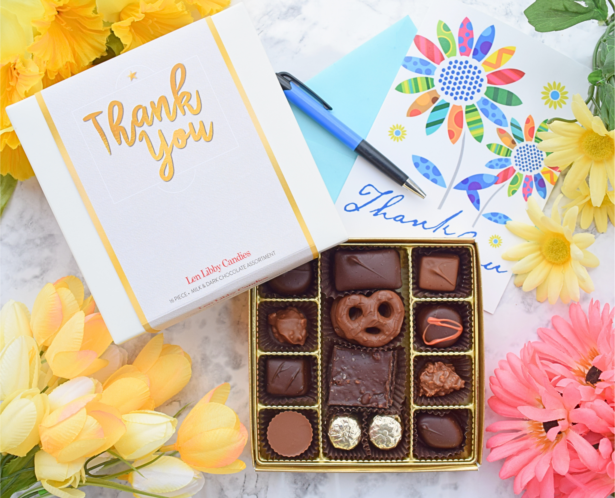 6pc or 16pc Signature Gift Box - Golden Thank You