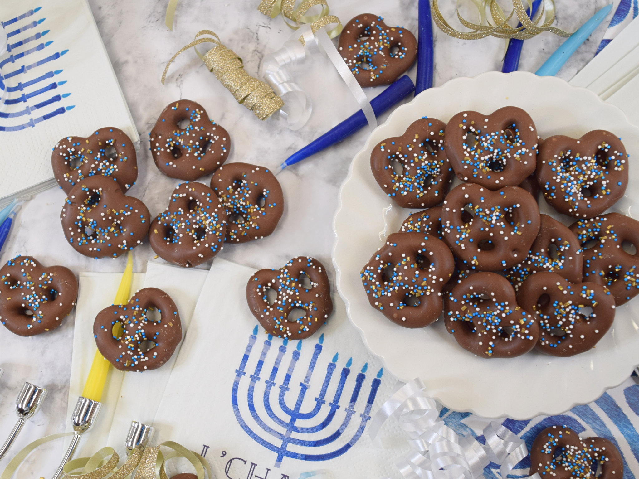 Hanukkah Pretzels