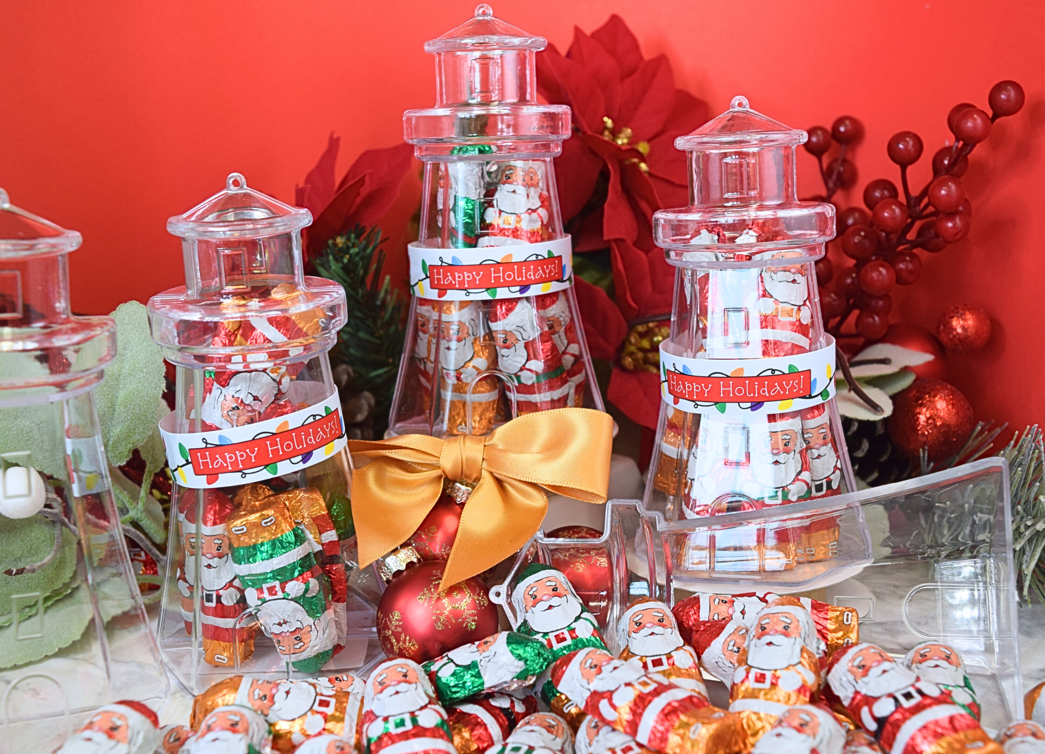 Happy Holidays Lighthouse