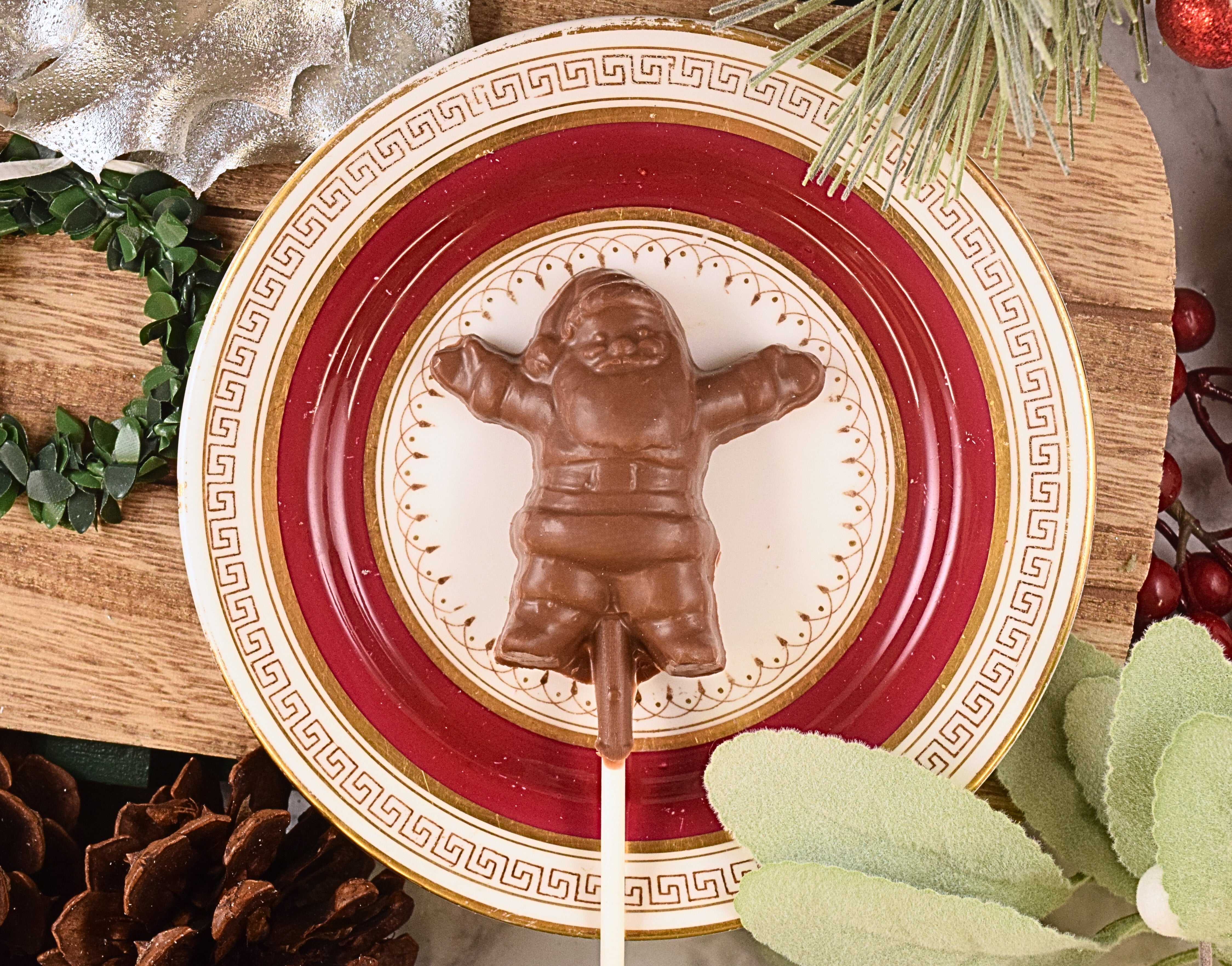 Milk Holly Jolly Santa Pop