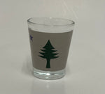 Load image into Gallery viewer, Old Maine Flag Shot Glass
