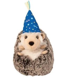 Spunky the Hedgehog w/ Birthday Hat Plush Animal