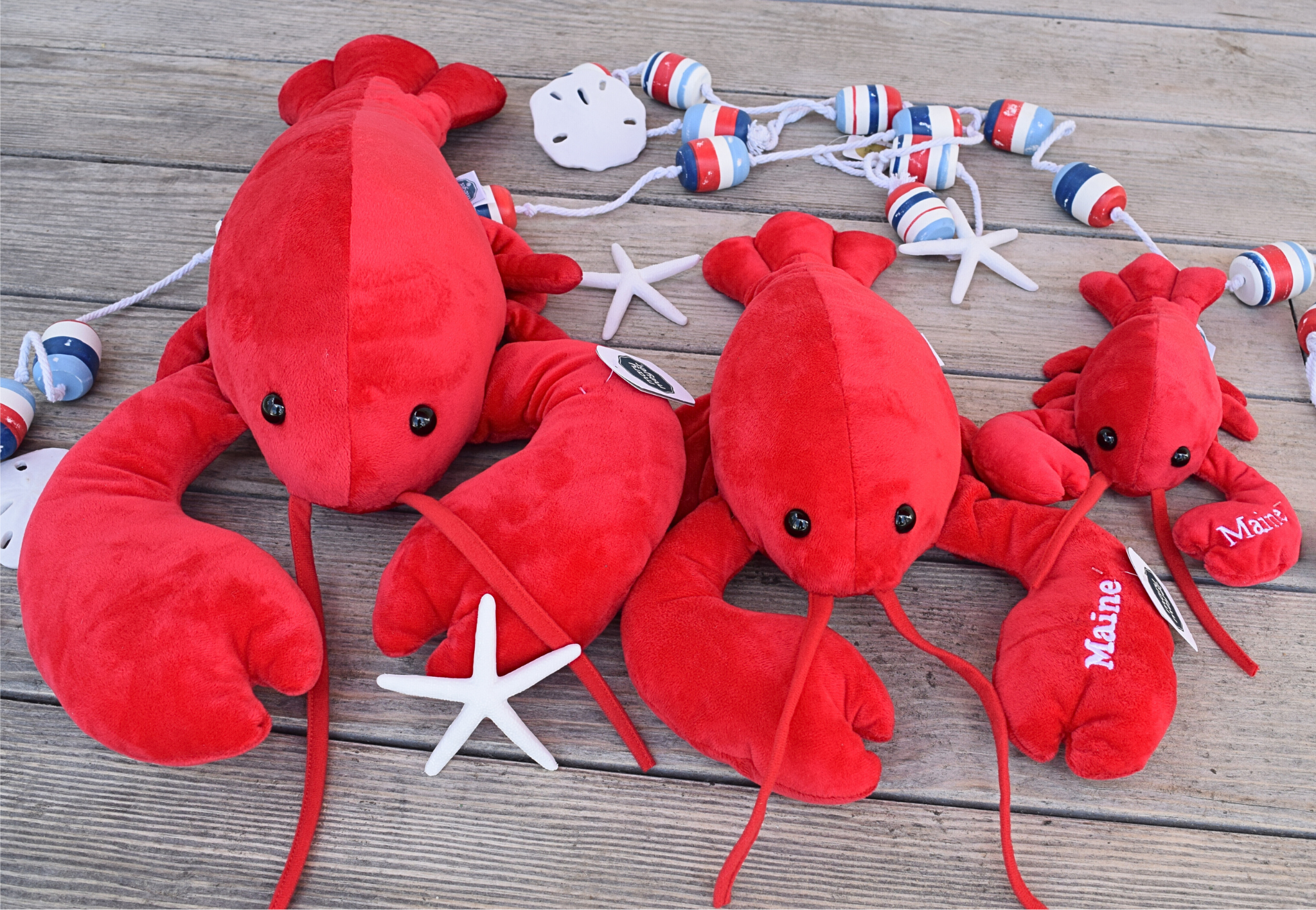 Maine Lobbie Lobster Plush Animal