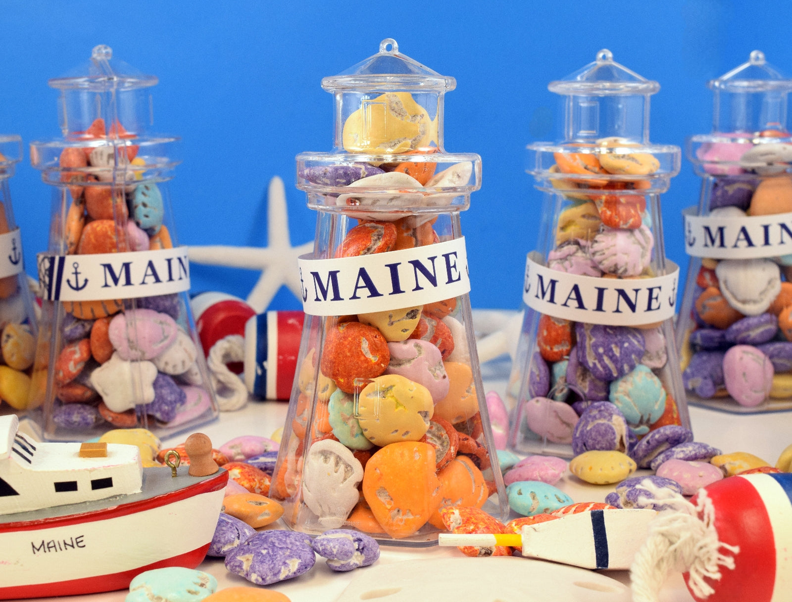 Lighthouse Candy Seashell Lighthouse – Len Libby Candies