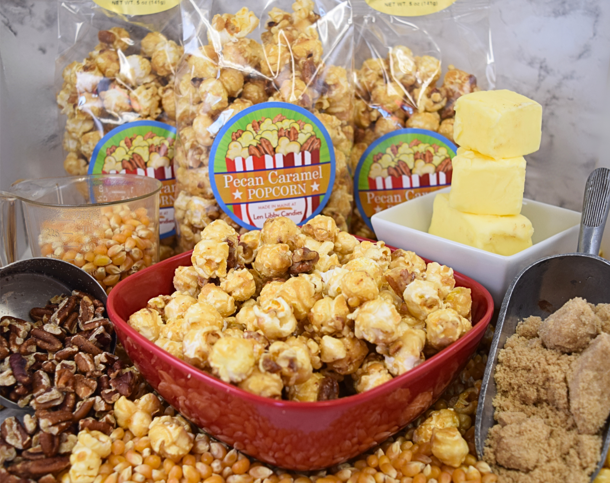 Caramel Popcorn - Pecan