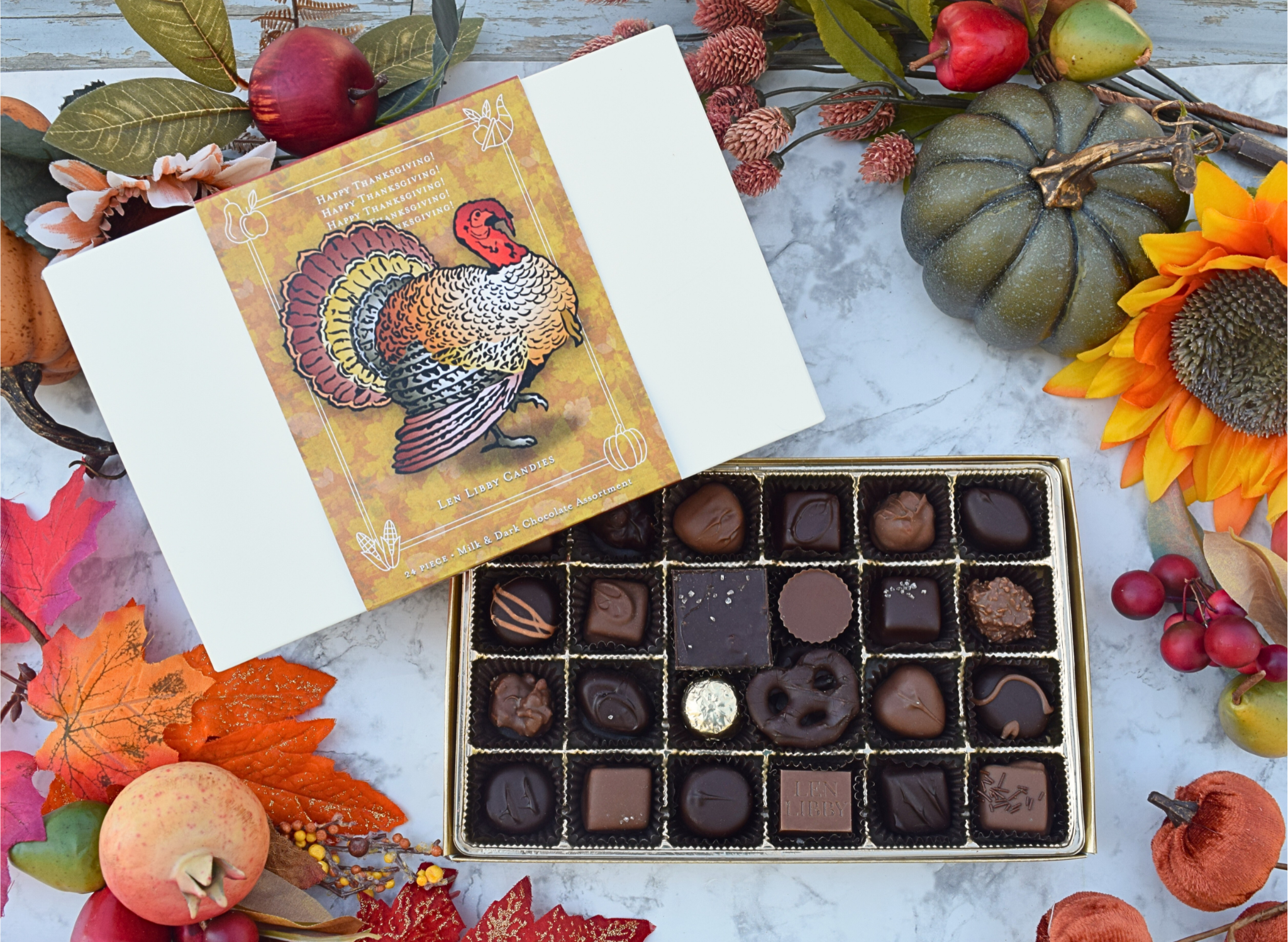 24pc Signature Gift Box - Thanksgiving Turkey