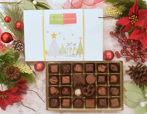 24pc Signature Gift Boxes - Christmas Winter Scene