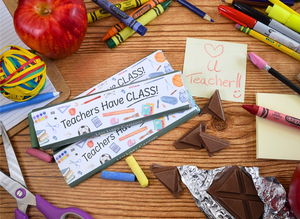 Large Chocolate Bar - Teacher's Have Class