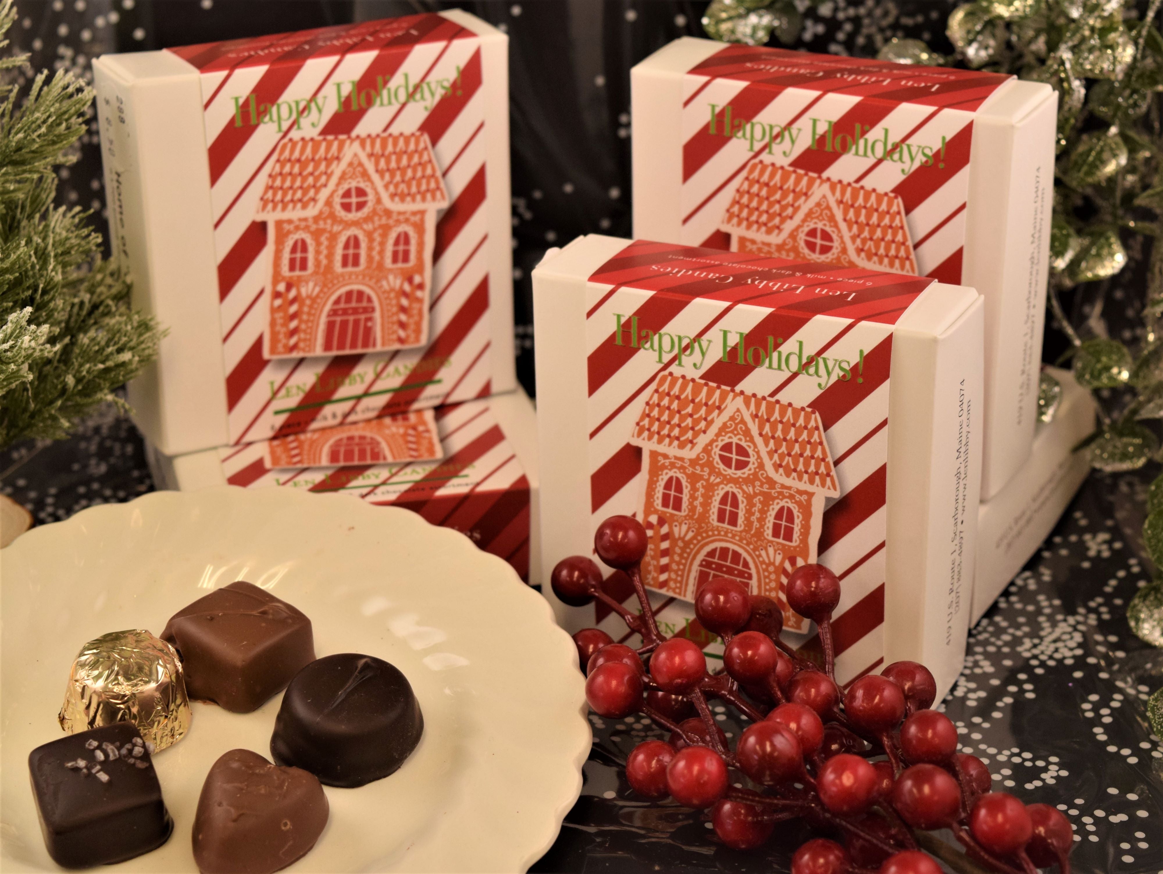 6pc or 16pc Signature Gift Box - Gingerbread House