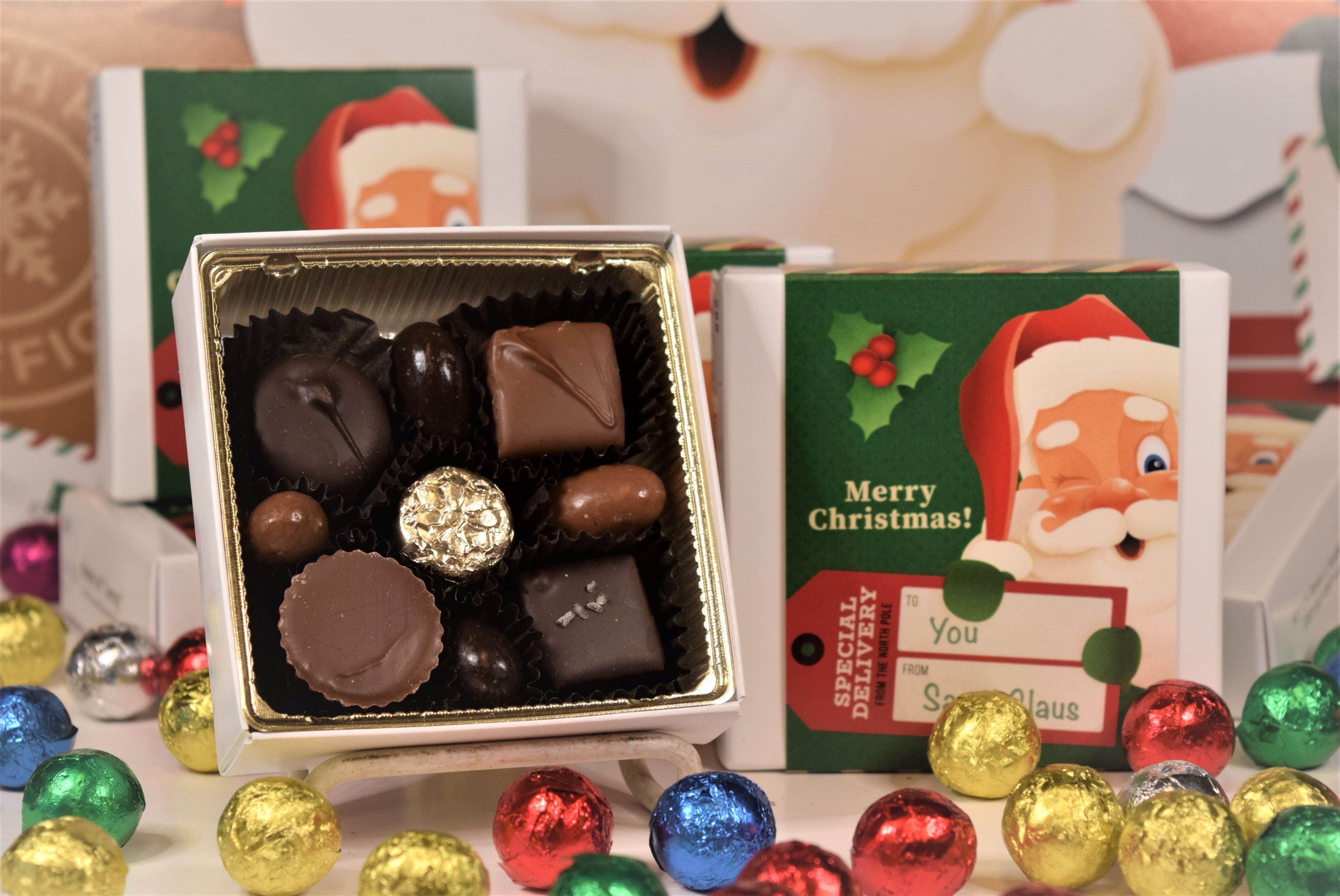 6pc or 16pc Signature Gift Box - Special Delivery Santa