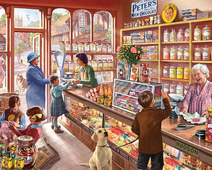 1,000pc Puzzle - Old Candy Store