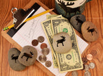 Load image into Gallery viewer, Moose Cut-Out Rock

