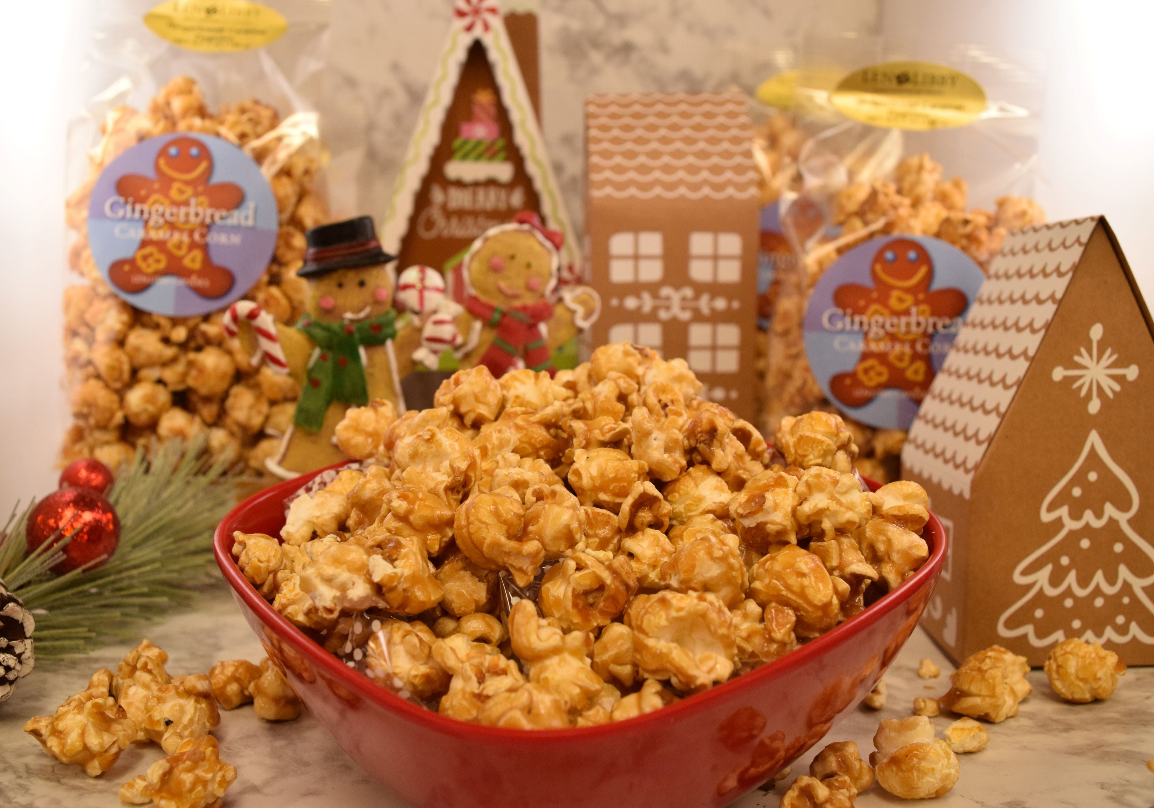 Caramel Popcorn - Gingerbread