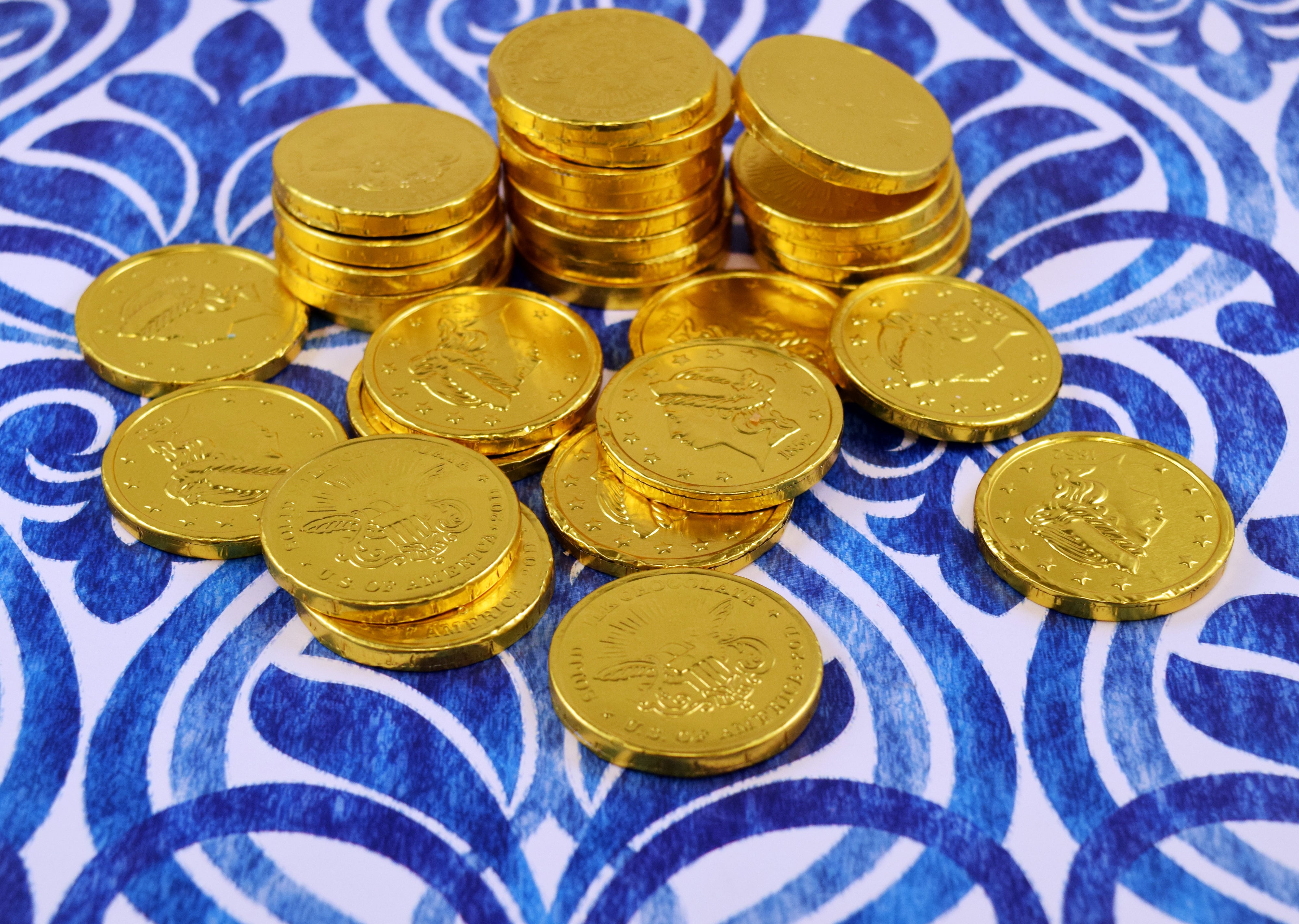 Foiled Gold Coins