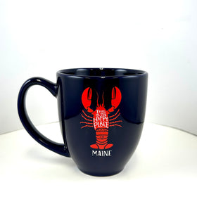 This is My Happy Place Lobster Mug