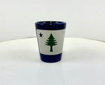 Load image into Gallery viewer, Old Maine Flag Shot Glass
