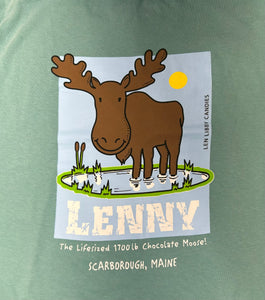 Little Lenny T-Shirts Sea Foam (Youth Sizes)