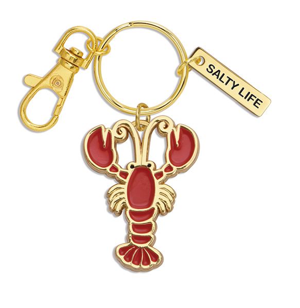Enamel Keychain - Lobster