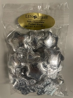 Milk Chocolate Foiled Stars