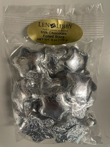 Milk Chocolate Foiled Stars