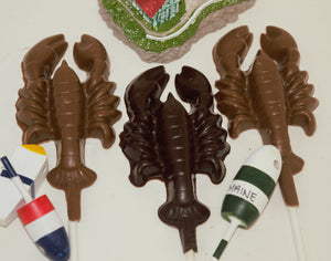Chocolate Lobster Pops
