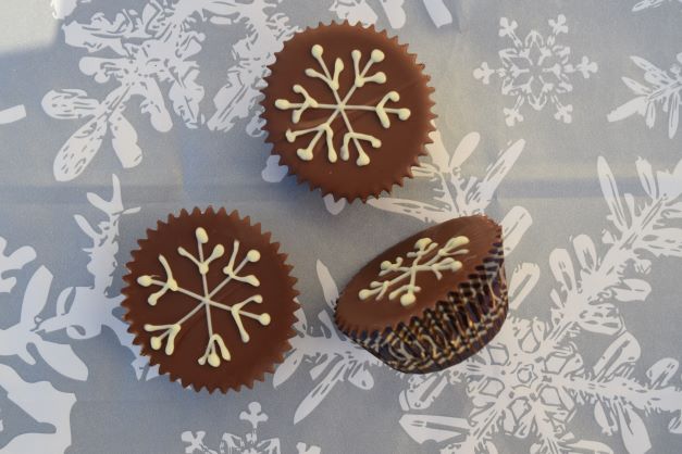 Snowflake Jumbo Peanut Butter Cup