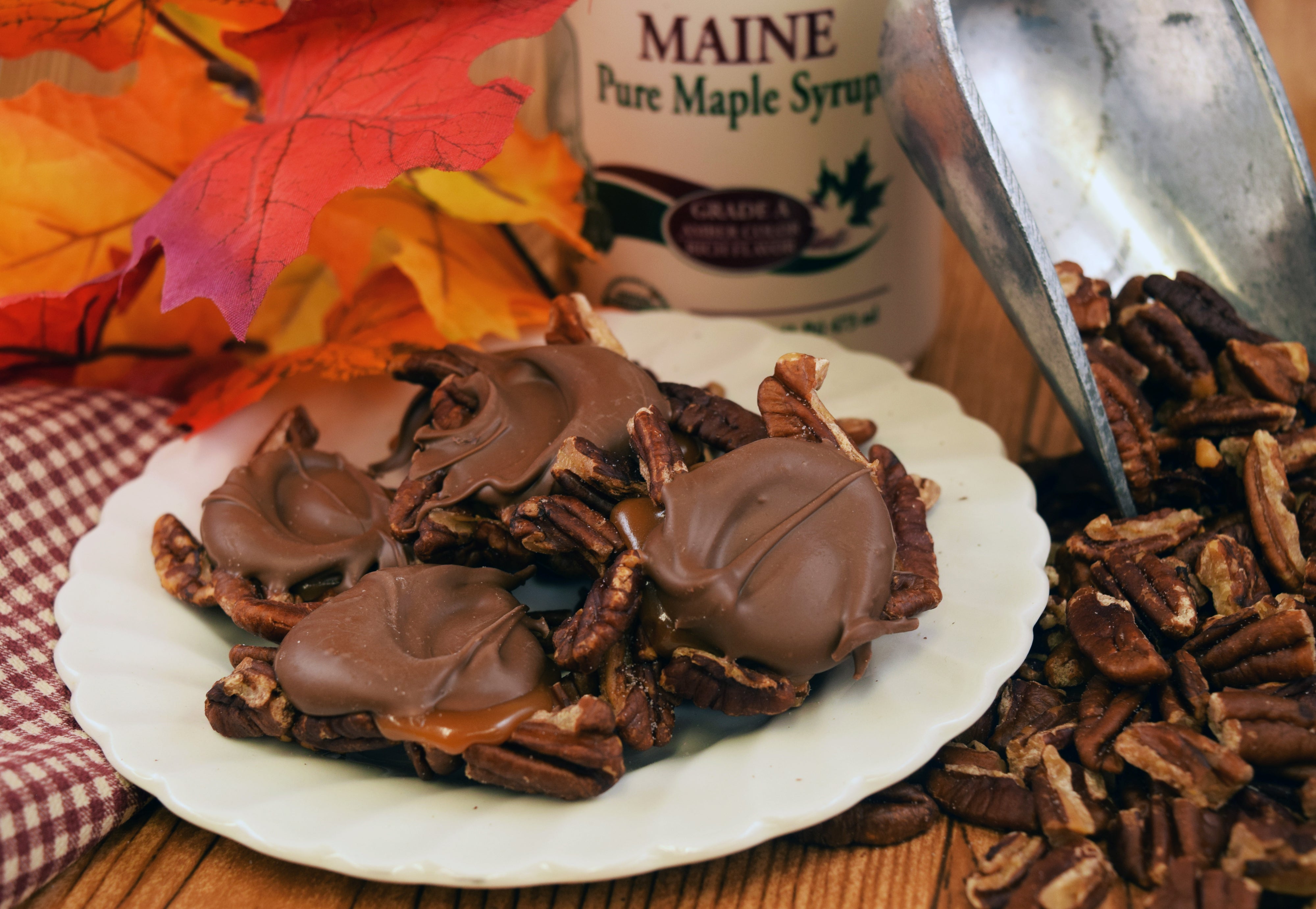 Maple Pecan Turtles